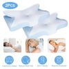 Contour Orthopedic Neck Support Memory Foam Pillow, 1 or 2 Pack