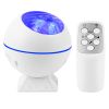 Nebula Star/Moon Lamp, 360°Rotating w/ Remote Control