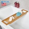Storage Tray Organizing Rack, Bamboo