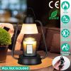 Electric Wax Melt Warming Lamp, Dimmable, Black