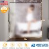 Shower Curtain Liner, Waterproof, 12 hooks, 70" x 70", White