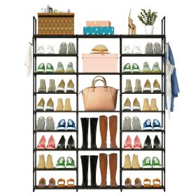 9-Tier Shoe / Accessory Organizer Tower, Black