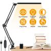 Desk Lamp with Clamp, 360 Deg. Adjustable Swing Arm, 3 Modes