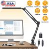 Desk Lamp with Clamp, 360 Deg. Adjustable Swing Arm, 3 Modes