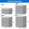 Foldable Non Woven Storage Bag Organizers, 4 Pack