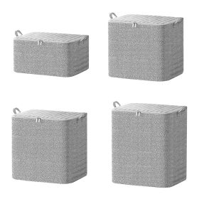 Foldable Non Woven Storage Bag Organizers, 4 Pack