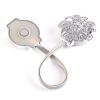 Magnetic Curtain Tiebacks, Extendable Floral, 2 Pack