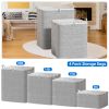 Foldable Non Woven Storage Bag Organizers, 4 Pack