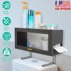 Over The Toilet Bathroom Storage Cabinet, Black