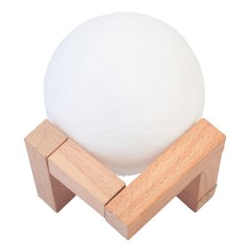 3D Moon Night Light w/ Remote, 16 Colors,  3.15"