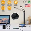 Double Head Desk Lamp, USB Charging Port, 5 Color/Brightness