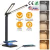 Double Head Desk Lamp, USB Charging Port, 5 Color/Brightness
