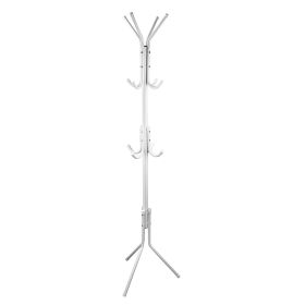 Coat Rack Organizer Tree, Iron, Black or White
