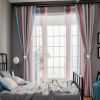 Magnetic Curtain Tiebacks, Extendable Floral, 2 Pack