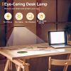 Desk Lamp with Clamp, 360 Deg. Adjustable Swing Arm, 3 Modes