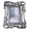 Retro Carved Photo Frame, 9" x 7.8", Silver