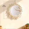Boho Macrame Round Mirror - Woven Wall Hanging