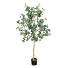 Artificial Eucalyptus Tree, 5.5 Ft.