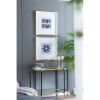 Grace Purple Agate Shadow Box Wall Art, 23.5' x 23.5", Set of 2