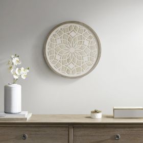 Round Medallion Wall Decor, Two-Tone