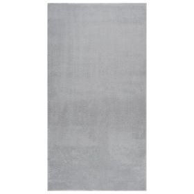 Shaggy Rug, 4 Ft, x 6 Ft.,  Polyester Gray