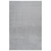 Shaggy Rug, 113.9" x 94.5", Polyester, Gray