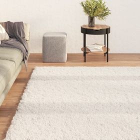 Soft Shaggy Rug, 63" x 90.6" , Cream