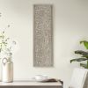 Laser Cut Fir Tree Framed Panel Wall Art, 12" x 36",
