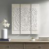 Triptych Dimensional Resin Canvas Wall Art, 30" x 35.5", 3 Piece Set