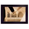 "To Have and To Hold" Wall Art Print, 10" x 14", Black Frame