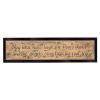 "Angels Sing" Wall Art Print, 20" x 6", Black Frame