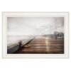 "Newport Dock I" Wall Art Print, 21" x 15", White Frame