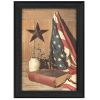 "God and Country" Wall Art Print, 15" x 21", Black Frame