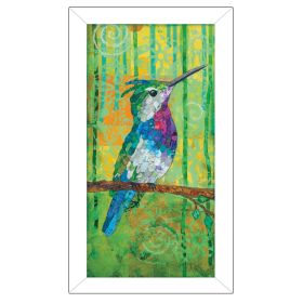 "Plovercrest" Wall Art Print, 8" x 14", White Frame