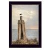 "Birds Eye View" Wall Art Print,14" x 20", Black Frame
