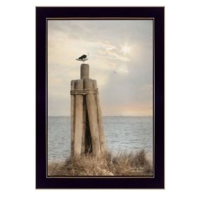 "Birds Eye View" Wall Art Print,14" x 20", Black Frame