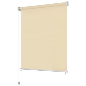 Window Roller Blind, 55.1" x 55.1", Cream