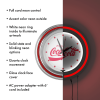 Coca-Cola Neon Wall Clock, 14.5" Diameter