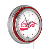 Coca-Cola Neon Wall Clock, 14.5" Diameter