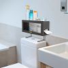 Over The Toilet Bathroom Storage Cabinet, Black