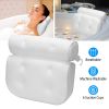 Air Mesh Spa Bathtub Pillow, Suction Cup
