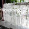 Sheer Polka Dot Half Curtain, 59" Long x15" Wide
