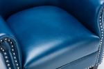 Hadley Navy Blue Club Chair