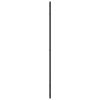 Iron Wall Mirror, 19.7" x 39.4", Black