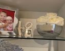"Love" Word Sculpture Figurine, Aluminum