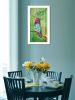 "Anna's Hummingbird" Wall Art Print, 8" x 14", White Frame