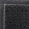 Soft Shaggy Area Rug, Washable, 63" x 90.6",  Anthracite