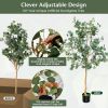 Artificial Eucalyptus Tree, 5.5 Ft.