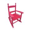 Wooden Children's Rocking Chair, Rose Red