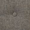 Modern Wing-Style Lounge Chair, Star Based, 360 deg Swivel, Grey